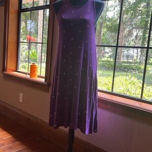 Clemson Tigers, purple, relaxing dress
